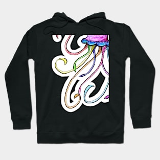 Rainbow Jellyfish Hoodie